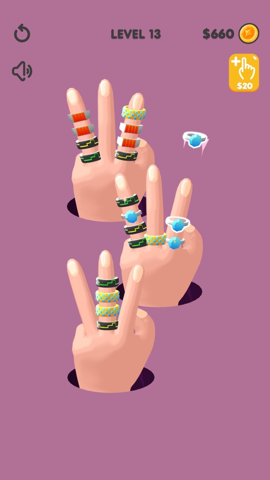 #3. Rings Sort (iOS) 由: Virtual Projects Oyun Yazilim Ve Teknoloji