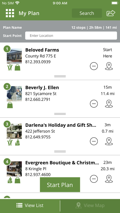 Santa Claus, Ind., Area Screenshot