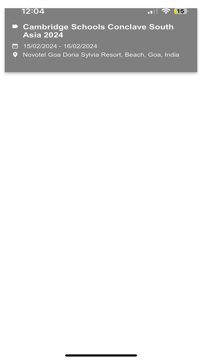 Cambridge Schools Conclave