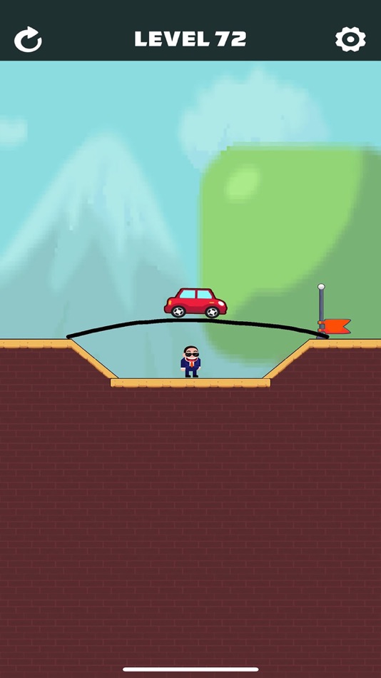 #4. Bridge Draw Puzzle: Car Escape (iOS) 来自: Quynh Tran Thi