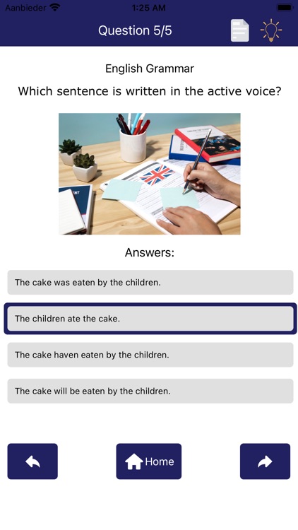 English Grammar Quiz screenshot-4