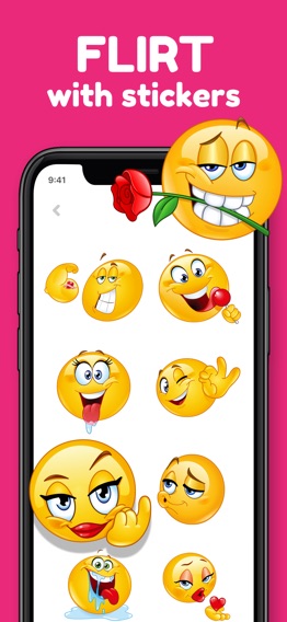 Pop Love Stickers & Emojisのおすすめ画像3