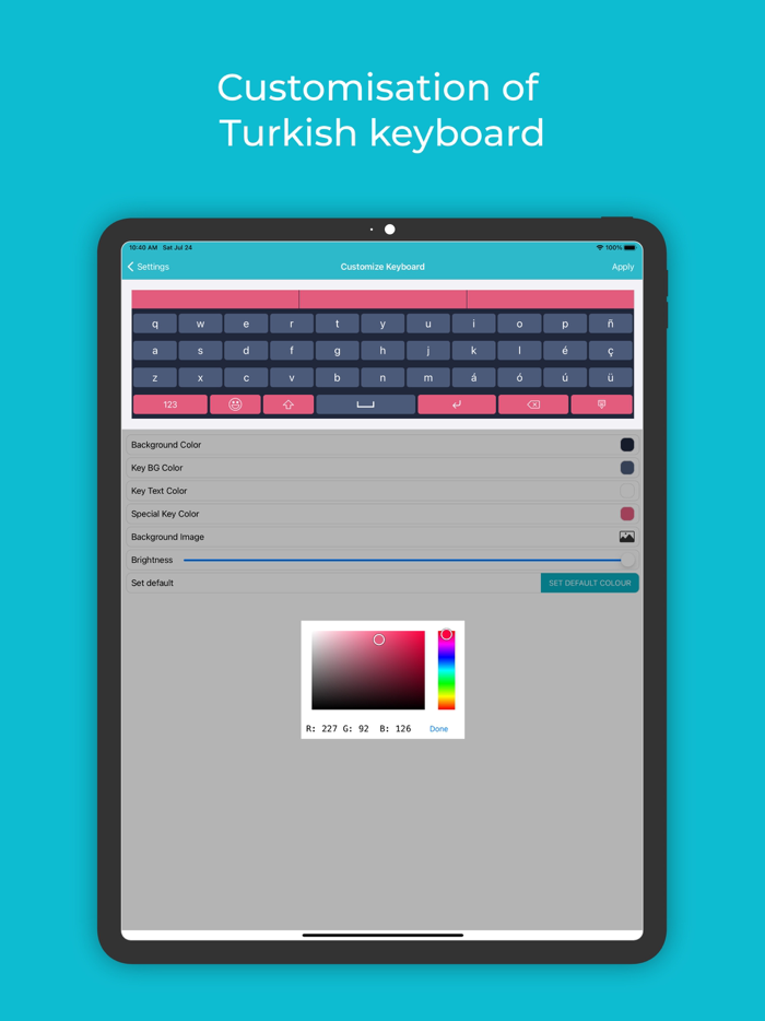 Turkish Keyboard  Translator