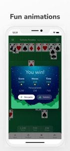 Algerian Patience Solitaire⋆ screenshot #4 for iPhone