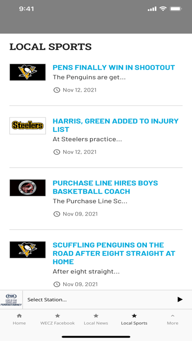 Fox Sports WECZ Screenshot