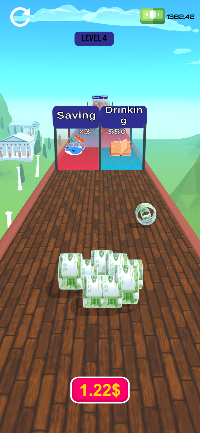 Slap Money 3D - Rich Sideswipe