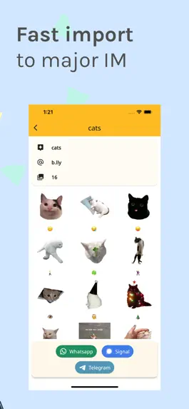 Game screenshot StickerPark - Add IM Stickers hack