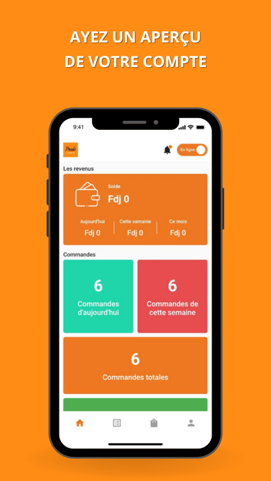 Presto Livreur Screenshot