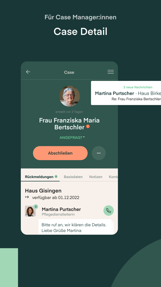 #5. salve (iOS) Podle: connexia - Gesellschaft für Gesundheit und Pflege gem. GmbH