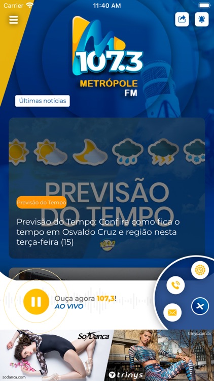 Metrópole FM 107.3