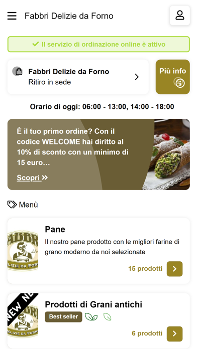 Fabbri Delizie da Forno Screenshot