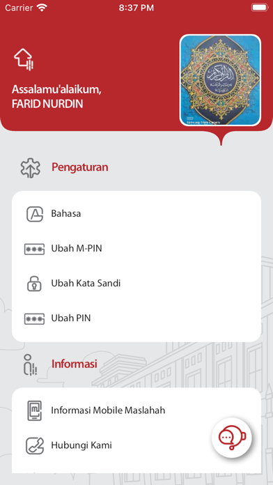 Mobile Maslahah by bjb syariah Screenshot