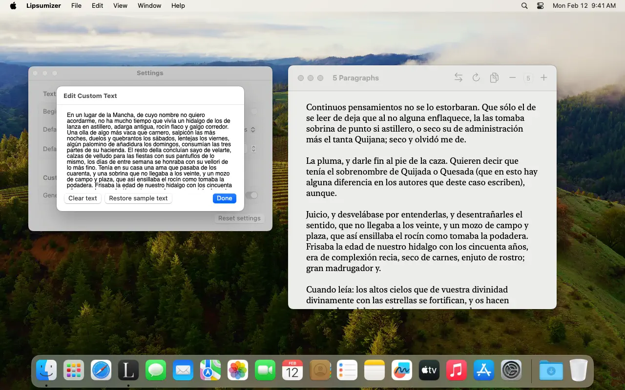 #3. Lipsumizer (iOS) Von: Diego Otero Diaz