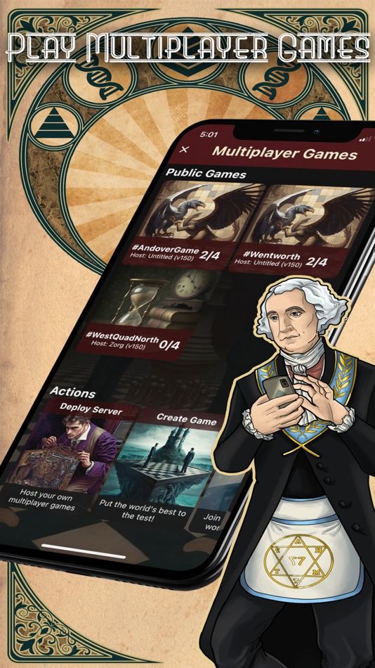#4. World Order — The Game (iOS) Bởi: Hermetic Ventures LLC