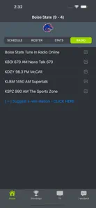 Boise State Football Schedules screenshot #4 for iPhone