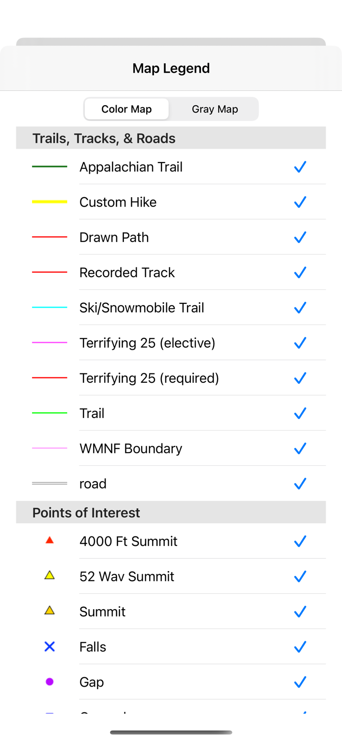 White Mtn Hiker Presi