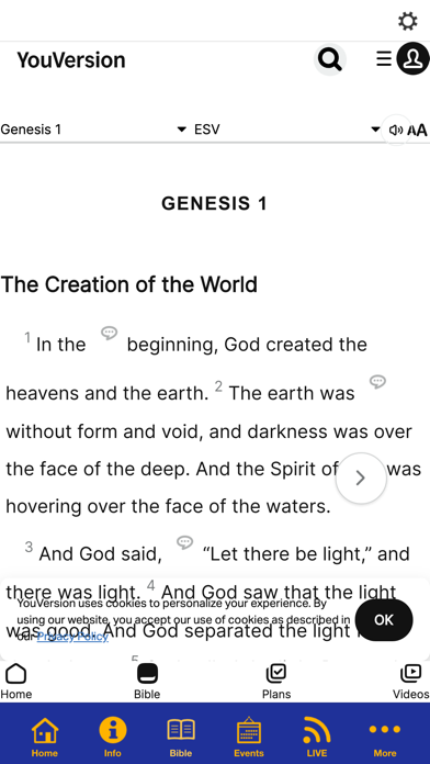 Living Faith Christian Center Screenshot