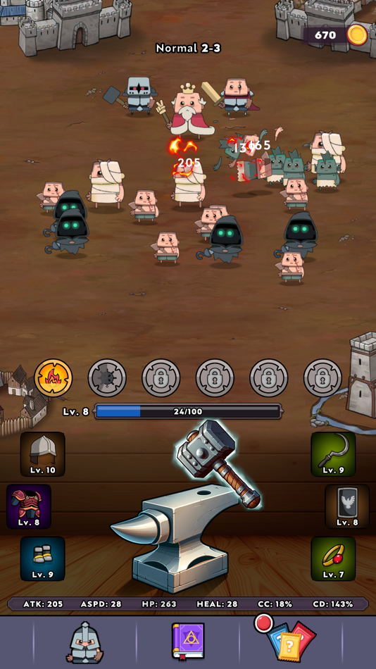 #3. Forge Master: Idle RPG (iOS) 由: Eugeniu Curcudel