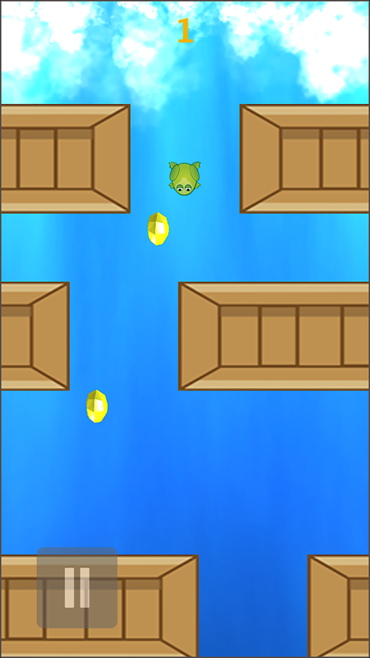 #1. Ugly Frog (iOS) 由: Ghislain Pellegrin