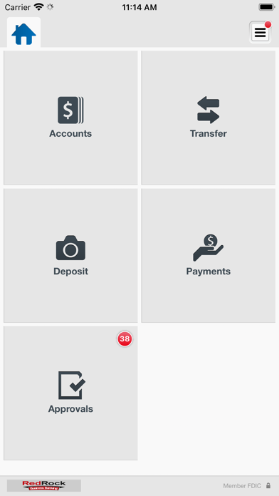 My Red Rock Bank Business Screenshot