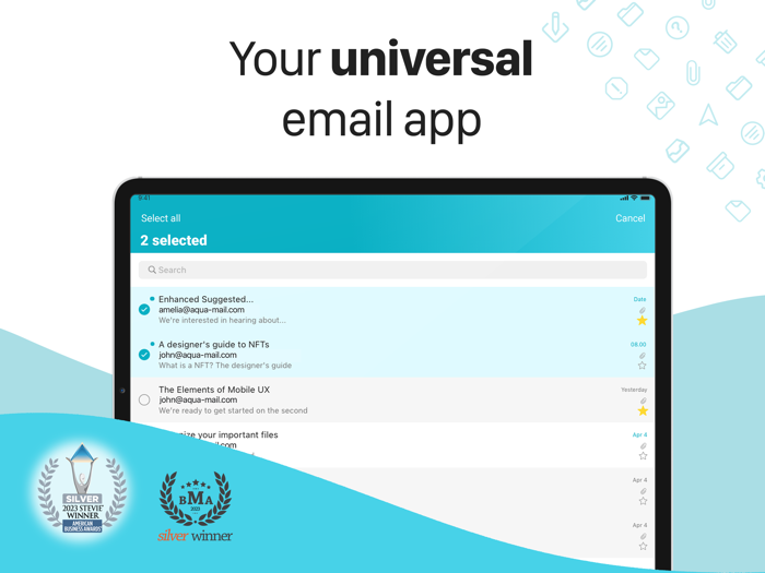 Email Aqua Mail Secure Client
