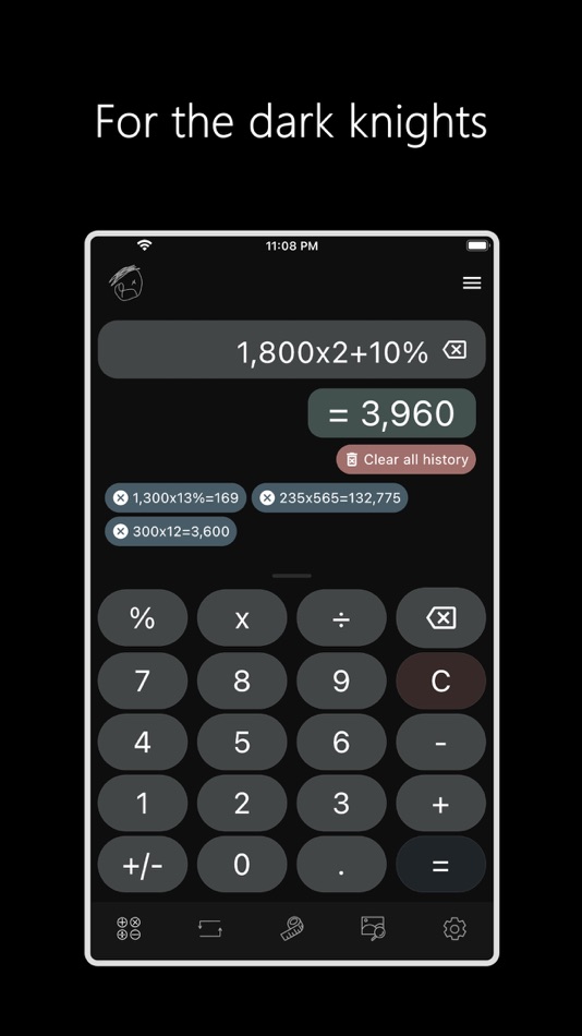 #4. Dad's Calculator (iOS) By: Jaehun Kwon
