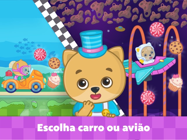 Jogo de Carros bebes 2 5 anos na App Store