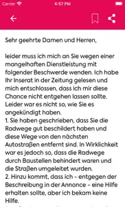 brief schreiben deutsch lernen iphone screenshot 4