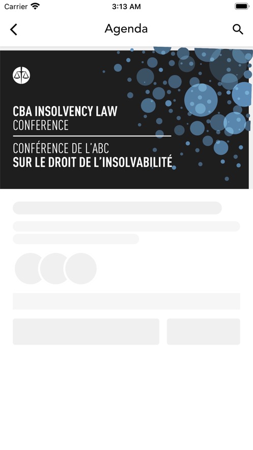 CBA - Conference App