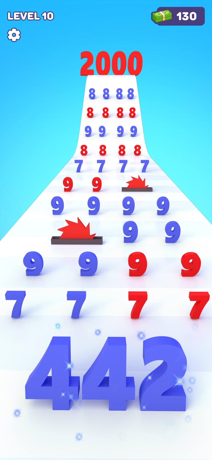 Number Run  Merge Master Game