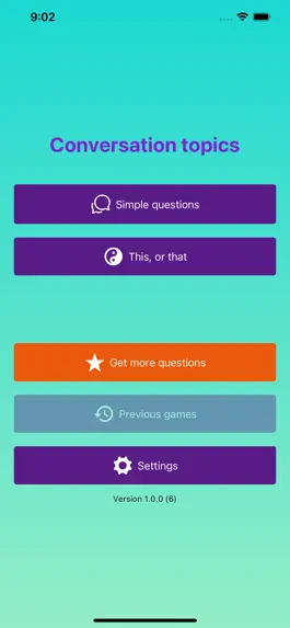 Game screenshot Conversation Topics mod apk