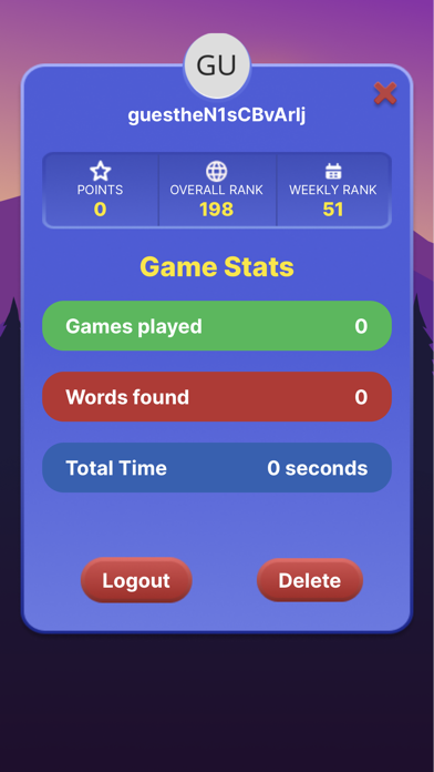 Wonderword Word Search Screenshot