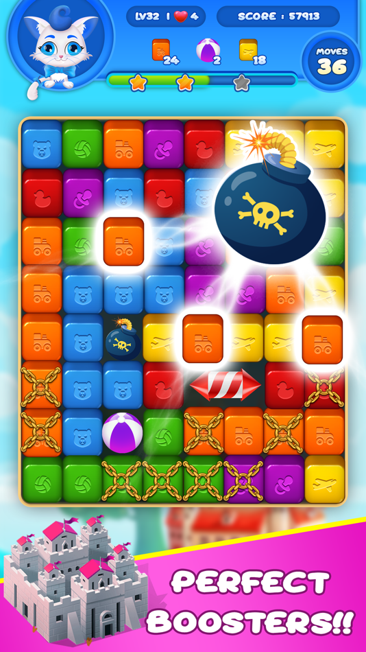 #4. Pop Cubes : Match 2 & Blast (iOS) 由: Amr Samir