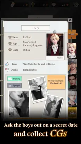 Game screenshot LUNA SONATA: Date With Vampire hack