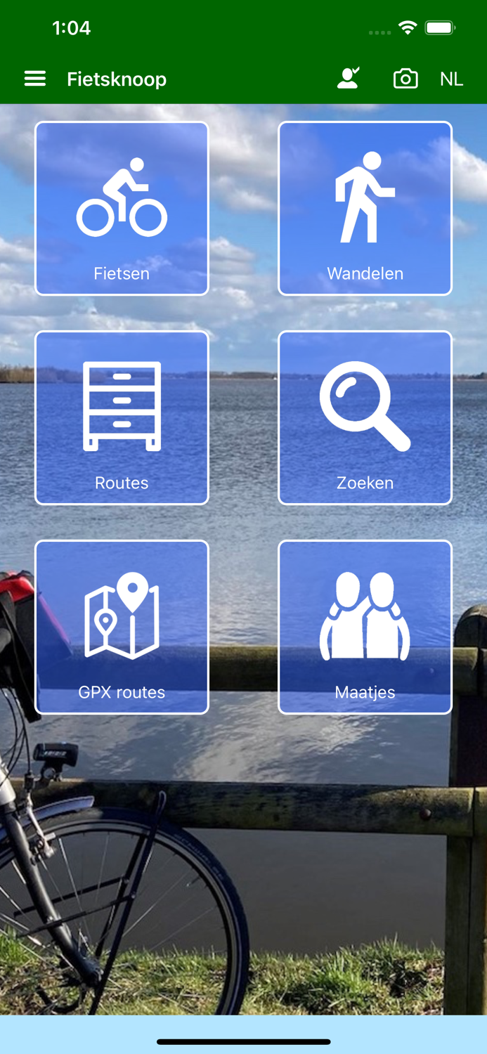 Fietsknoop bike and hiking app