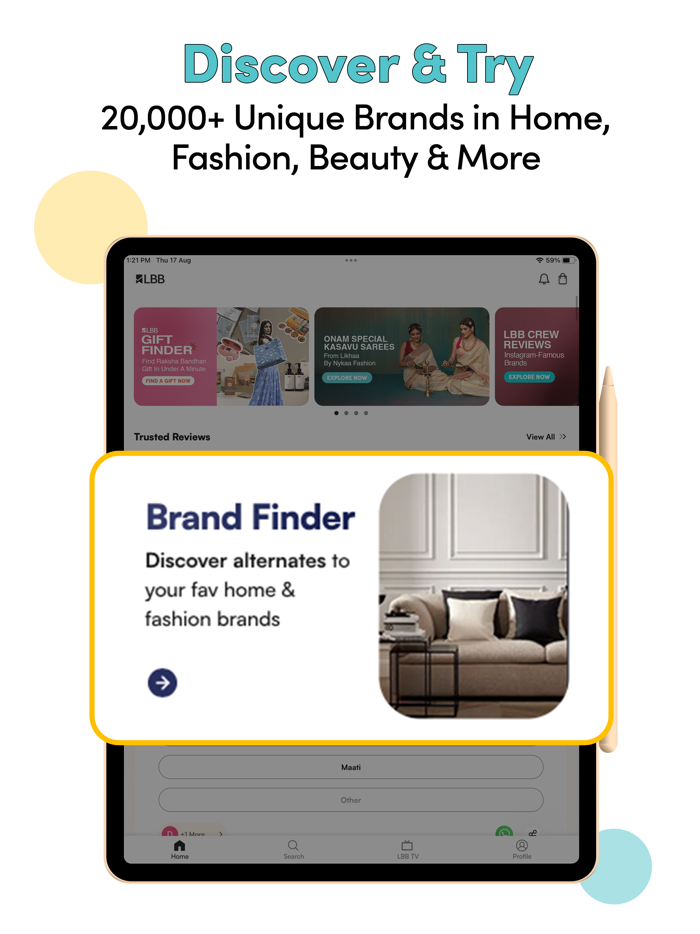 LBB Lifestyle and Discovery App