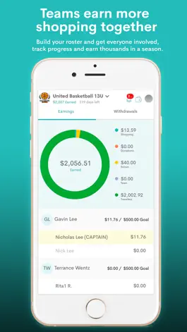 Game screenshot FlipGive Shop - Funding Sports apk
