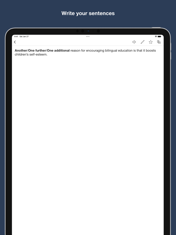 Screenshot #6 pour Writing templates-TOEFL, IELTS