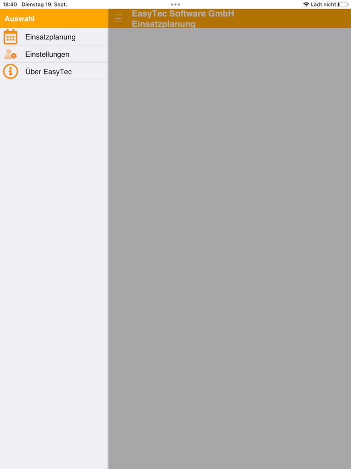 EasyTec mobile Einsatzplanung