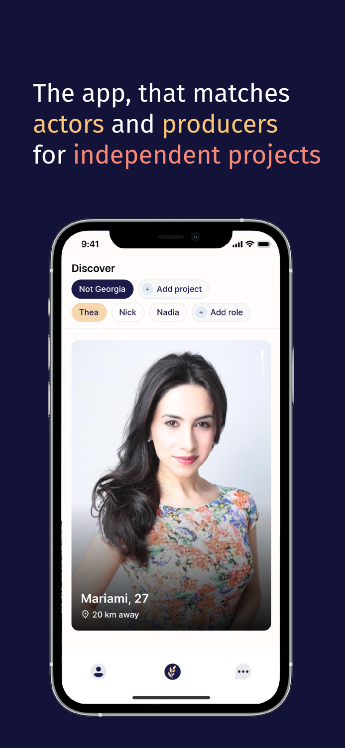 Indie Swipe-Based Casting