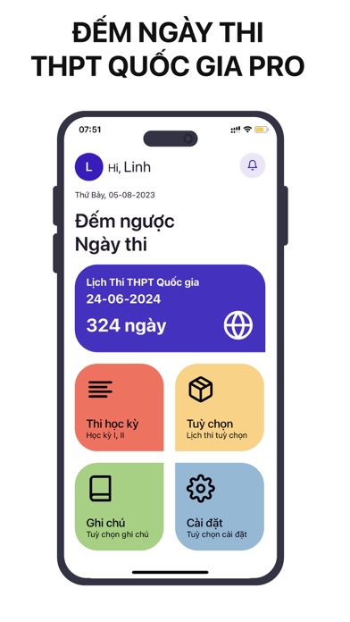 Đếm ngày thi THPT Pro Screenshot