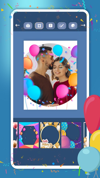 Create birthday greeting cards screenshot 3