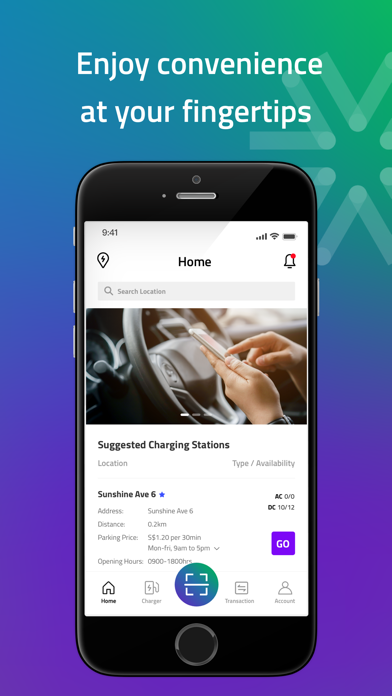 Volt EV Charging Screenshot