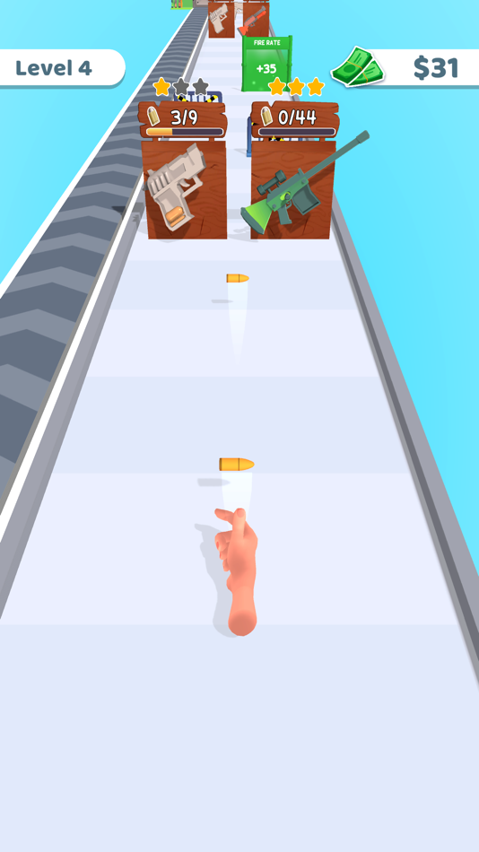#2. Bullet Thrower (iOS) 由: Ozan Kasikci