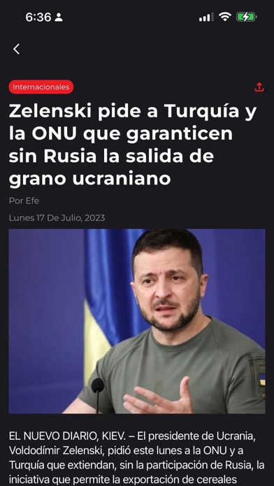 El Nuevo Diario Screenshot