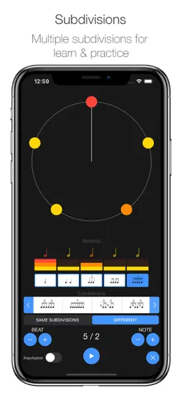 Game screenshot Poly Metronome apk