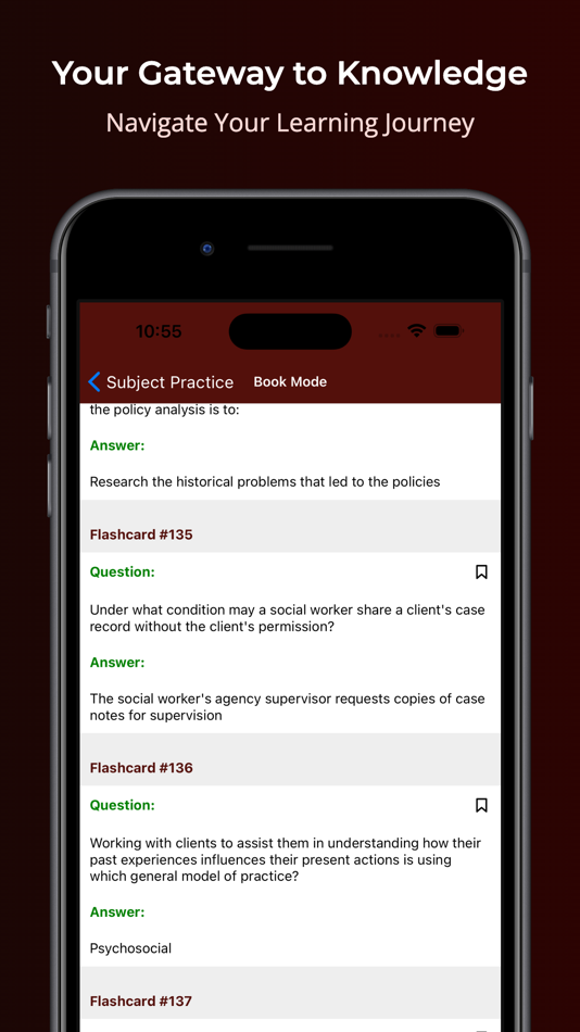 #3. LMSW Exam Prep MCQ QUIZ & Q&A (iOS) By: Mohamed Masaoudi