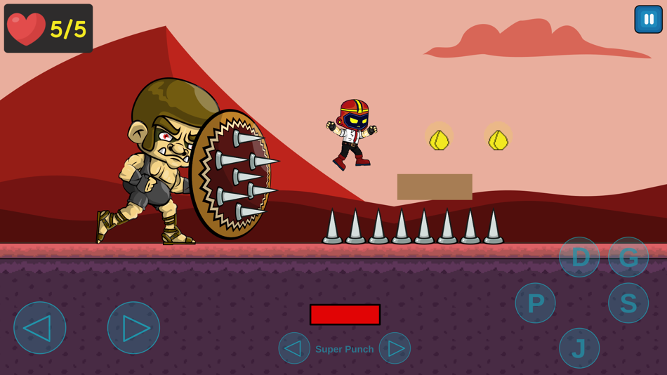 #3. Platformer Helmet (iOS) 由: Rahul Naik