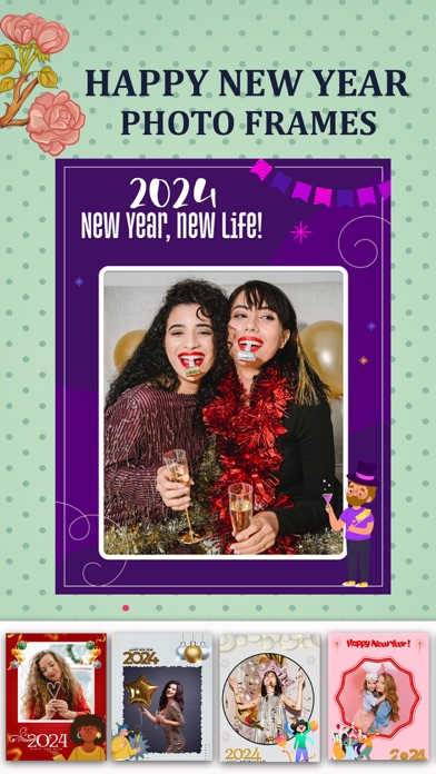 New Year Frames Photo Editorのおすすめ画像2