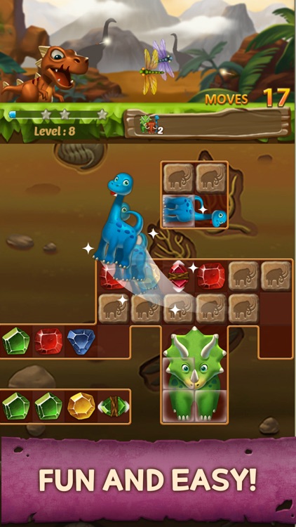 Jewels Dino Age screenshot-3